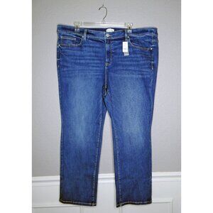 Lane Bryant Signature Fit Straight Mid Rise Jeans Size 26  NWT